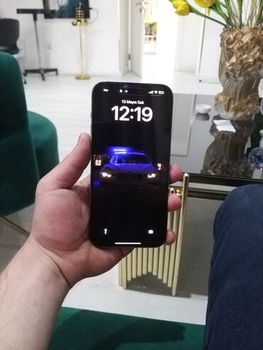 Apple iPhone: IPhone 14 Pro Max, 128 GB, Deep Purple, Zəmanət, Face ID, Sənədlərlə
