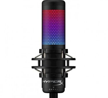karaoke mikrofonu: HyperX QuadCast S - Mikrafon demək olar istifadə olunmayıb. Yeganə