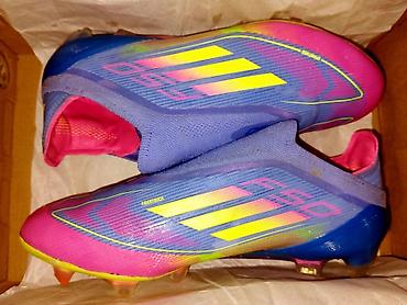 aviator очки: Футбольные бутсы Adidas F50 (линейка X) без шнурков, для натурального — 1