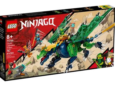 detskie igrushki lego: Lego Ninjago 71766 Легендарный дракон 🐲 Ллойда, рекомендованный