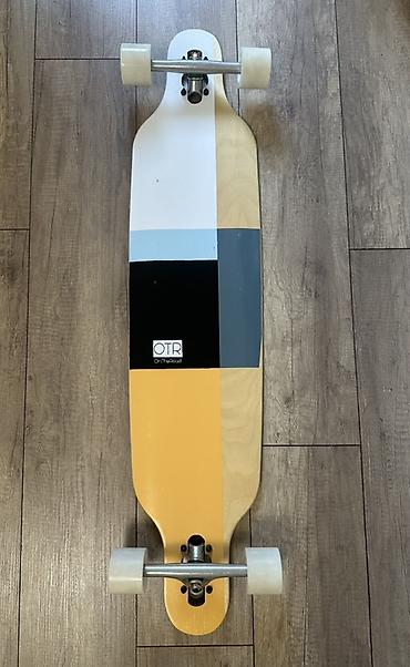 Балдар скейттери: Лонгборд OTR Longboards б/у - Тип: дроп‑сквозной (drop-through) — 2