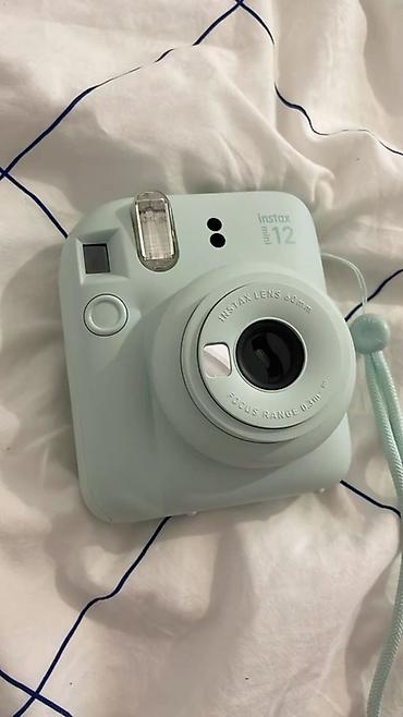 iphone 12 pro dual sim: Fujifilm Instax Mini 12 instant fotoaparat - Rəng: açıq mavi (pastel) — 1
