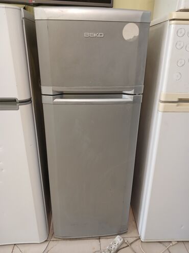 soyducu gəncə: Б/у 2 двери Beko Холодильник Продажа, цвет - Серый, С колесиками
