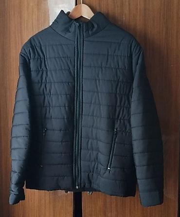 qurtqa: Qara rəngli kişi puff jacket (yüngül şişmə gödəkçə) - Klassik qara — 2
