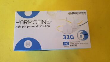 harmonika: HARMOFINE 32G 6mm iglice za PEN za insulin 100 kom u kutiji
