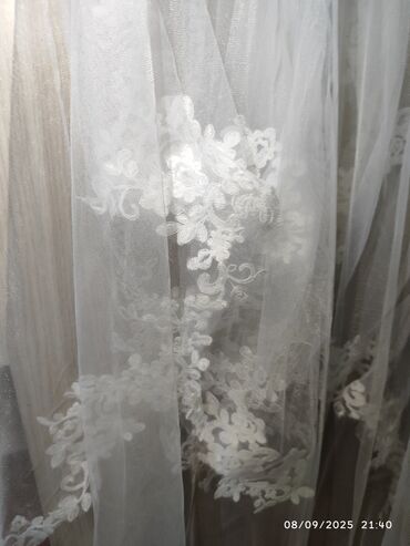 Toy paltarları: Gəlinlik – güpür və çiçək işləməli - Rəng: ağ az moloçnuluq var — 12