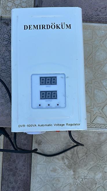 ev ucun: Demirdöküm DVR-500VA Avtomatik Gərginlik Tənzimləyici - Güc: 500 VA - — 1
