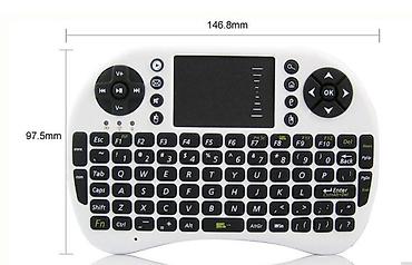 nintendo switch oled igrice: Bezicna mini tastatura 2.4 bela U pitanju je USB wireless Mini — 3