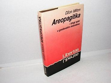 englesi: Areopagitika džon milton 1990 filip višnjic beograd tvrd povez stanje — 1