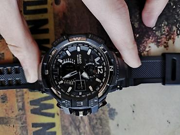 очки окей: Спортивные часы часы, Casio (G-Shock), Таймер и секундомер, Водонепроницаемые, Мужские, Б/у — 1