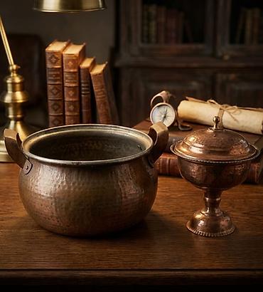 Çaydanlar və qəhvədanlar: Qazan, qendabı,2ci əl — 1