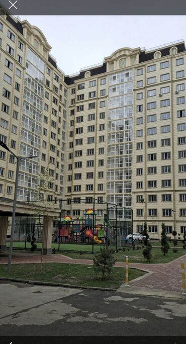 ак ордо квартиа: 2 комнаты, 95 м², Элитка, 12 этаж, ПСО (под самоотделку)