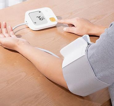 Тонометрлер: Тонометр Mijia BPX1 Smart Electronic Blood Pressure Monitor — 6