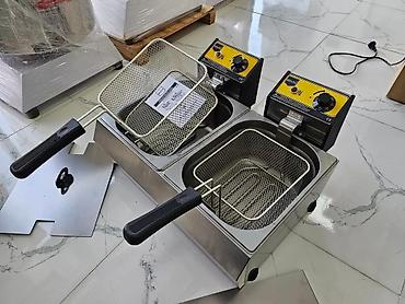 Fri aparatları: Fri kartof üçün, Cüt gözlü, 5 l — 5