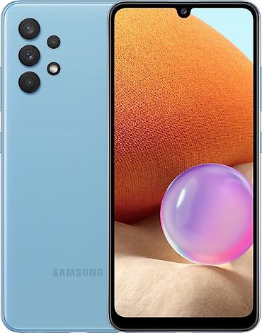 Техника и электроника: Samsung Galaxy A32 (голубой) - Экран 6.4" Super AMOLED, FHD+ — 1