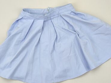 błękitna spódnice plisowane: Skirt, Mohito, XS (EU 34), condition - Good