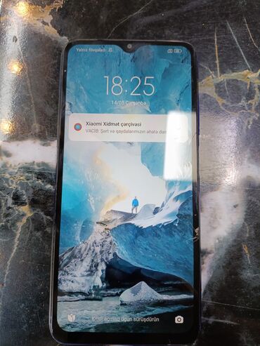 Poco: Poco M3, 128 GB, rəng - Göy, Barmaq izi, Face ID