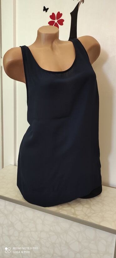 bluze bez ramena: 4XL (EU 48), Single-colored, color - Black