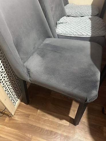 silver kitchen: Продаю 5 стульев с мягкой спинкой и сиденьем. В идеальном состоянии — 3