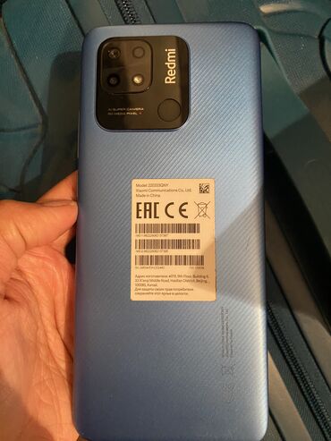 где можно продать телефон в бишкеке: Xiaomi, Redmi 10C, Б/у, 128 ГБ, цвет - Синий, 2 SIM