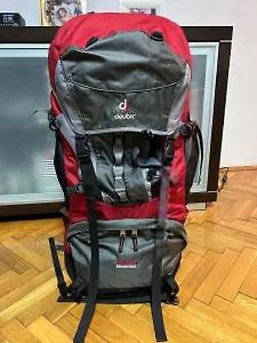 Sportske torbe i rančevi: Planinarski ranac Deuter Aircontact (AS 40) – crveno‑siva kombinacija — 11
