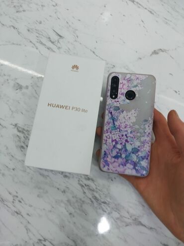 Huawei: Huawei P30 Lite, 128 GB, rəng - Qara, Zəmanət, Düyməli, Sensor