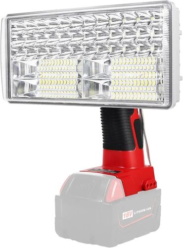 Lampalar: Milwaukee 18V litium ion batareyaları ilə uyğunlaşan simsiz LED işığı