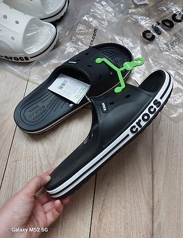 Мужские сандалии, 43, 44, Crocs, Новый, цвет - Черный, Самовывоз