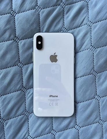 Apple iPhone X, цвет Silver СРОЧНО СРОЧНО 🚨 64 ГБ 😍🔥 АКБ/100🔋