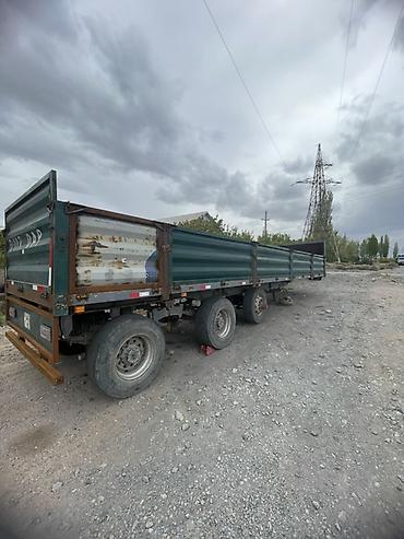 Транспорт: Продам трёхосный бортовой прицеп-полуприцеп. Основные характеристики — 2