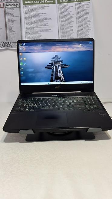 Ноутбуки ASUS: Игровой ноутбук ASUS TUF Gaming в чёрном цвете. Корпус выполнен в — 1