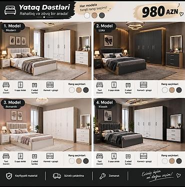 Yataq Dəstləri – Rahatlıq və zövq bir arada! 4 model seçimi: 1. Model lalafo.az -da Yataq Dəstləri – Rahatlıq və zövq bir arada! 4 model seçimi: 1. Model