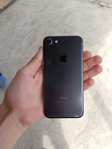 Apple iPhone: IPhone 7, 128 GB, Qara, Barmaq izi