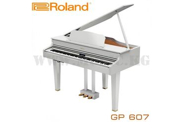рояль пианино: Цифровой рояль Roland GP607 PW Цифровой минирояль ROLAND GP607