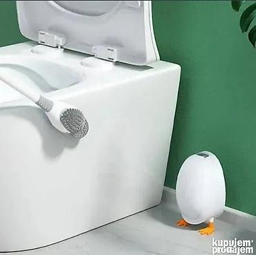 rumenko sastav: Gumena WC četka za toalet – dizajn “patkica” - Materijal — 8