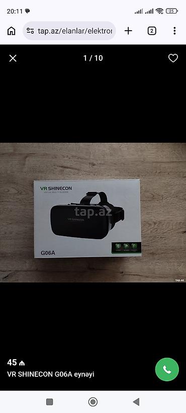vr açki: VR SHINECON G06A virtual reallıq eynəyi - Smartfon üçün VR eynək — 7