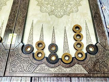 Нарды: Нарды "Номад". Нарды премиального сегмента, размер игрового поля — 5