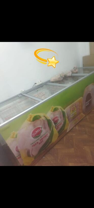 Biznes üçün program təminatı: Sirinx
2 metr derin dondurucu 
660 manat 
Tam islek 
Unv Şamaxinka
