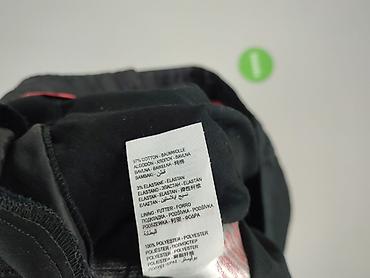 alcott pants: Peacocks, Spodnie materiałowe damskie, rozmiar XL — 5