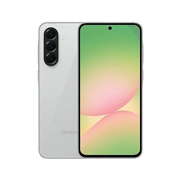 телефон fly selfie 1: Samsung Galaxy A56 5G, 256 ГБ, цвет - Белый, Гарантия, Отпечаток пальца, Две SIM карты — 1