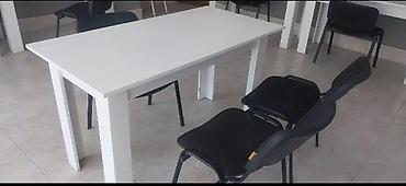 Masalar: Mətbəx masası, İşlənmiş, Açılmayan, MDF, Dördbucaq masa — 1