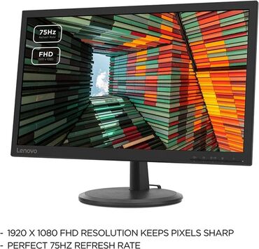 Monitorlar: Lenovo 22dm 75hz hdmi giriside var