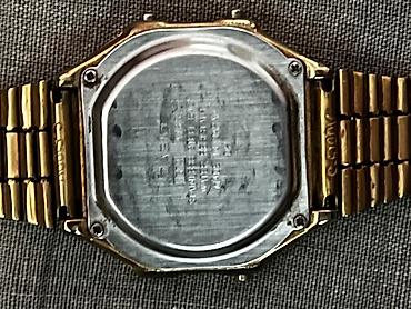 виеда очки: CASIO A168WG — легендарные электронные часы в золотистом исполнении — 5