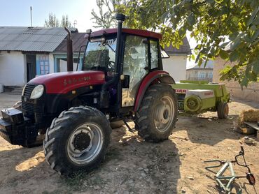 купить запчасти на опель вектра б: Красный трактор юто904 с полностью закрытой кабиной, оснащенной
