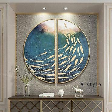 Картины: Дизайнерские/абстрактные картины На заказ, для проектных домов и — 4