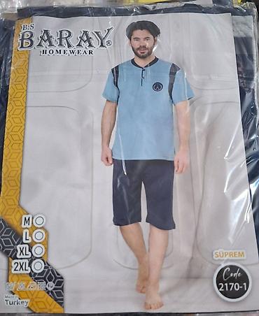 koton dzemperi: Muške kućne pidžame/patike setovi – B.S BARAY HOMEWEAR (Made in — 4