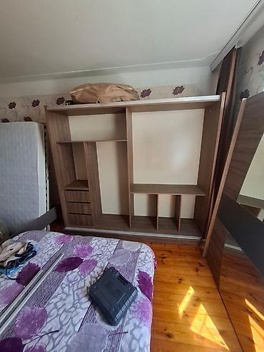 дешевый шкаф купе: Güzgülü sürgülü qapılı qarderob - Material: laminat/LDSP ağac — 2