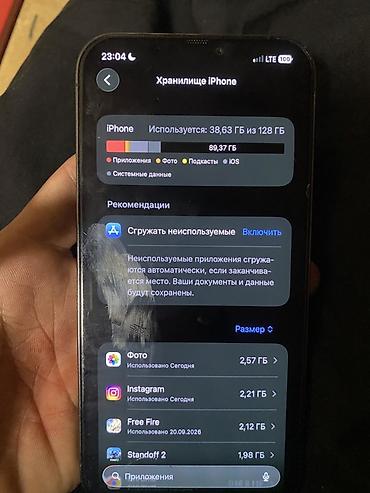 Мобильные телефоны и аксессуары: IPhone 12 Pro Max, Б/у, 128 ГБ, Черный, 84 % — 2