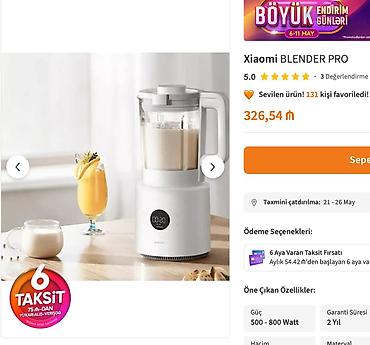 Blenderlər: Ağıllı blenderdir. Bir çox özəlliyii var sup belə bişirir öz özünə — 2