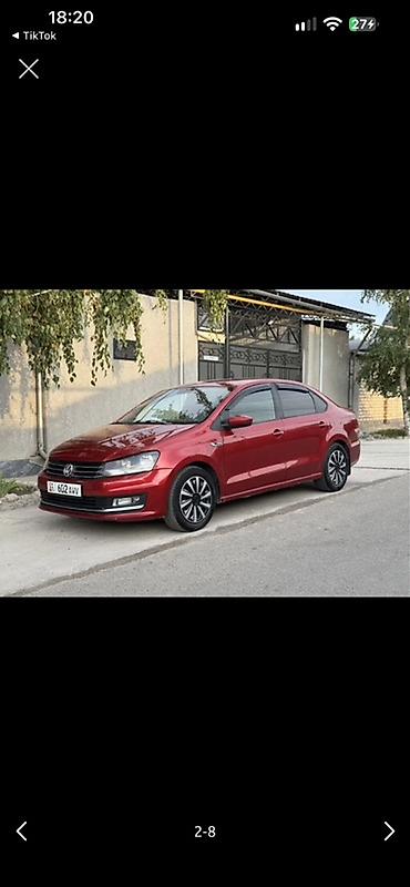 фф ак урдо: Volkswagen Polo: 2016 г., 1.6 л, Автомат, Бензин, Седан — 2